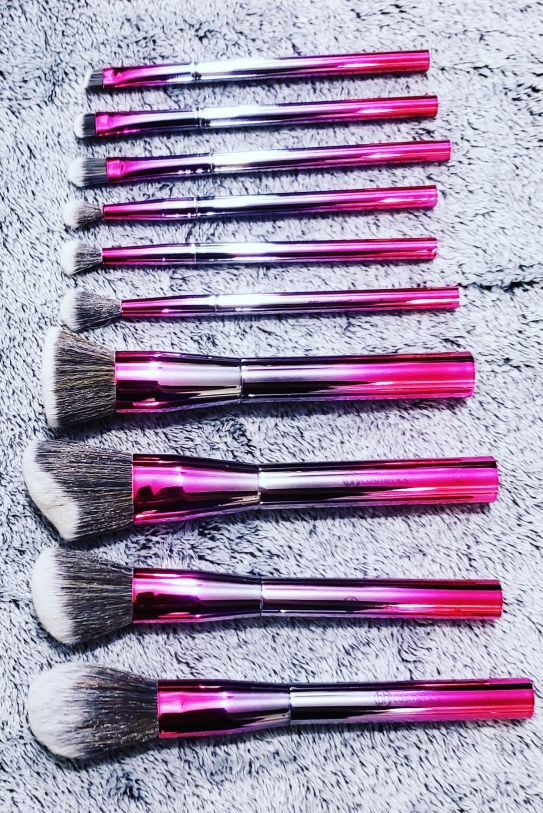Encommium Overfrakke gift Fab or Fail? Royal Affair 10 piece brush set by BH Cosmetics LLC Review! 