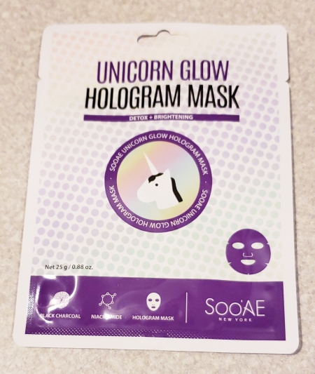 SOOAE Unicorn Glow Hologram Glow Mask Review